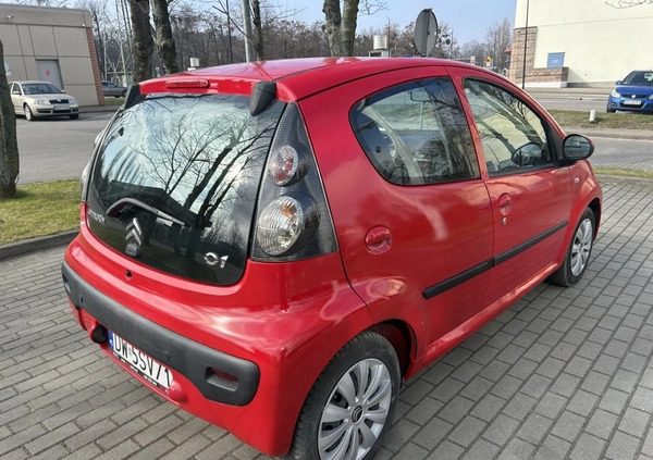 Citroen C1 cena 10500 przebieg: 150000, rok produkcji 2006 z Gdańsk małe 79